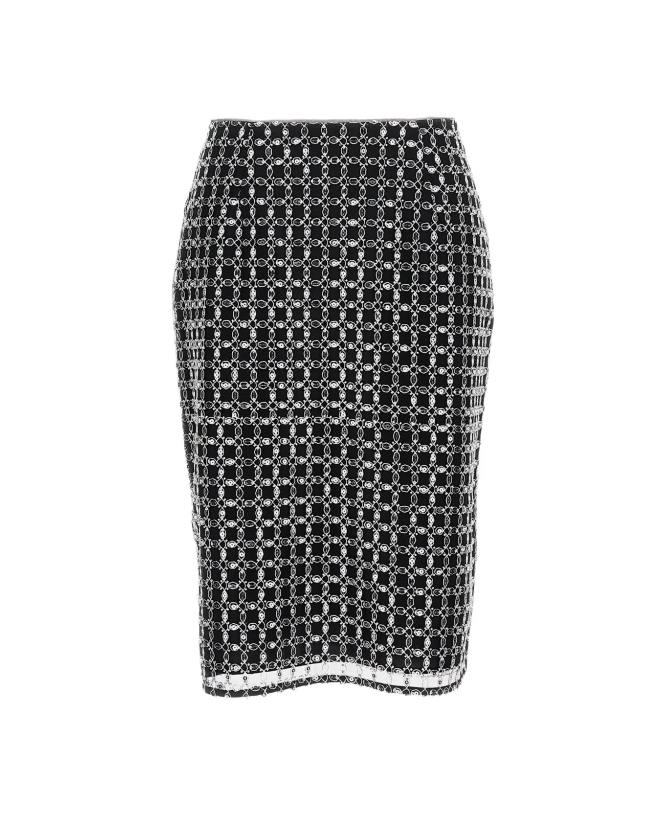 Sequined Mini Skirt - 1