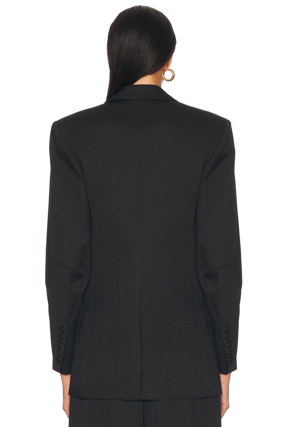 Satin Tailoring Blazer - 3