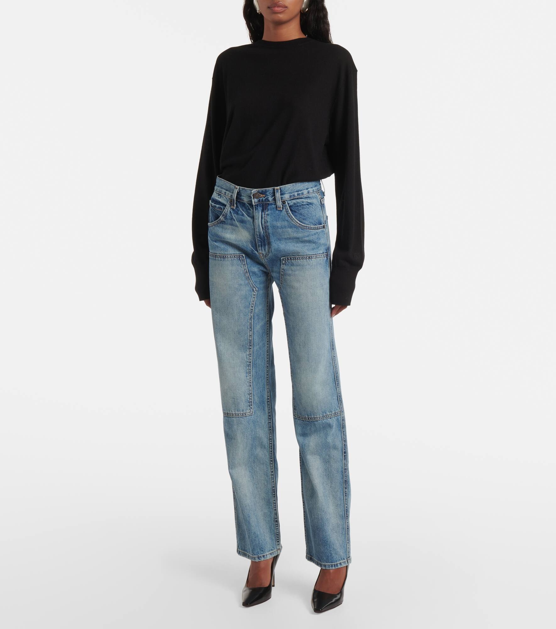 Welder mid-rise straight jeans - 7