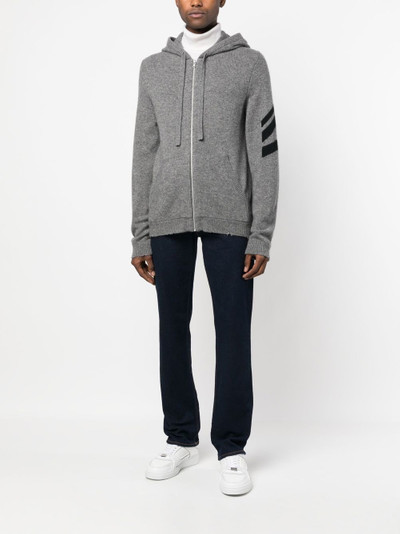 Zadig & Voltaire cashmere zip-up hoodie outlook