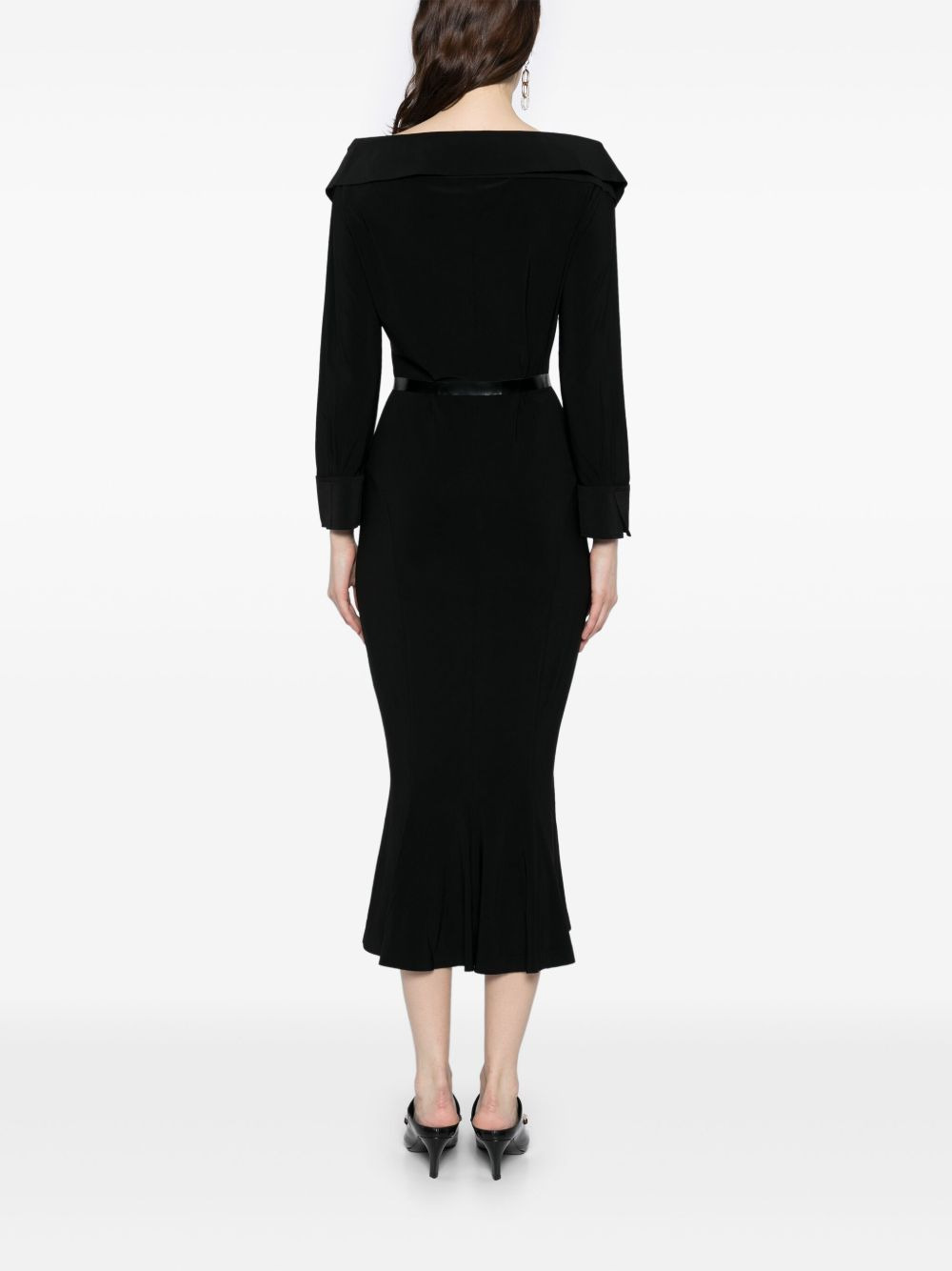 belted dress - 4