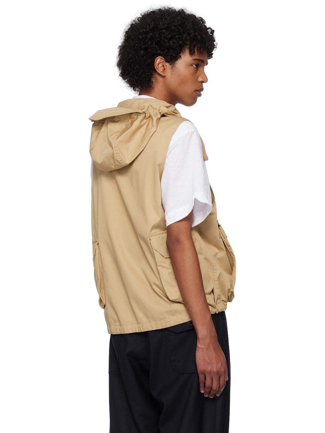 Beige Field Vest - 3