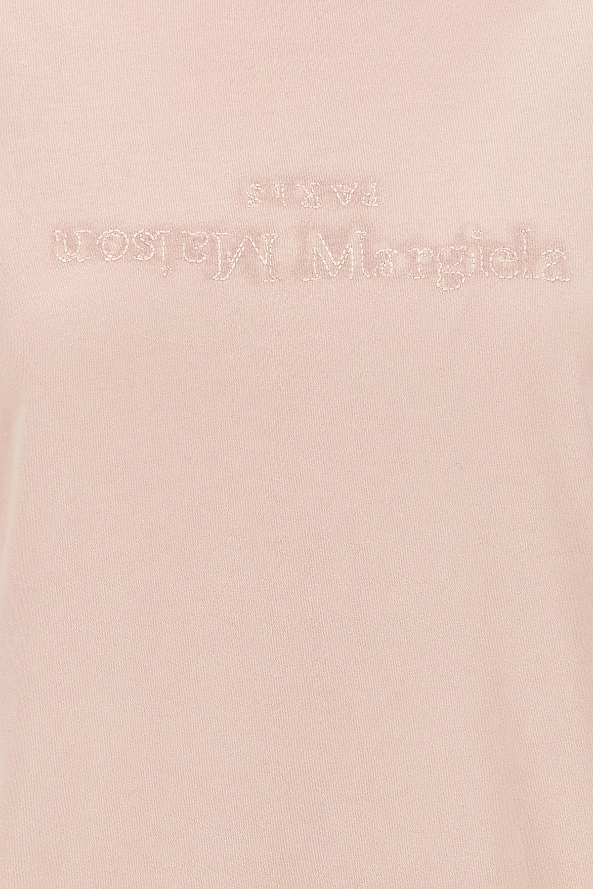 Logo embroidery t-shirt - 6