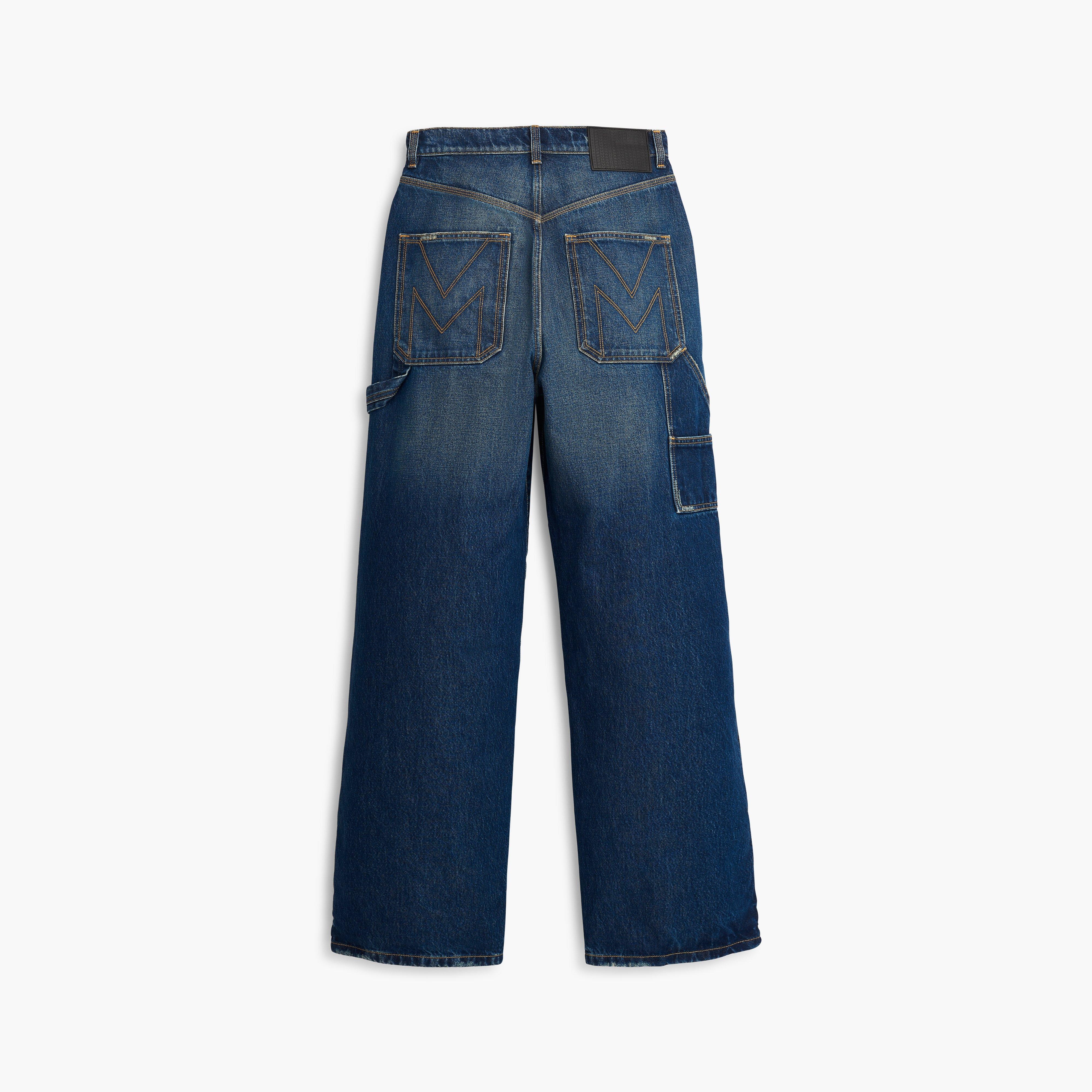 【関税&送料込】Marc Jacobs Jeans Denim In Cotone Marc Jacobs The Washed Jeans | Blue | FARFETCH ID