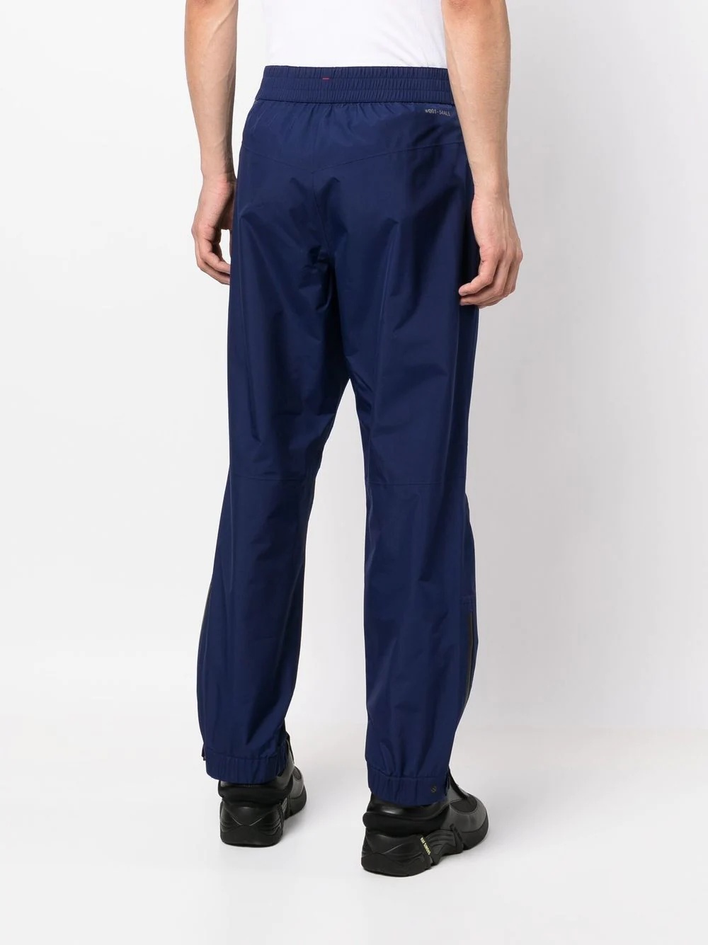 water-resistant straight-leg trousers - 4