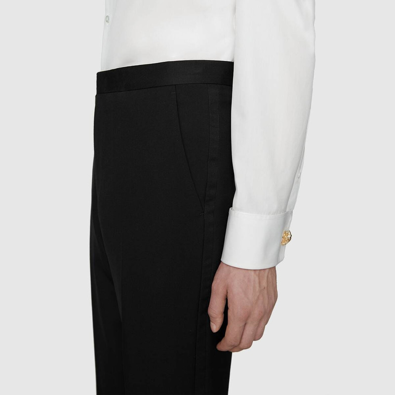 Tapered wool mohair tuxedo 9