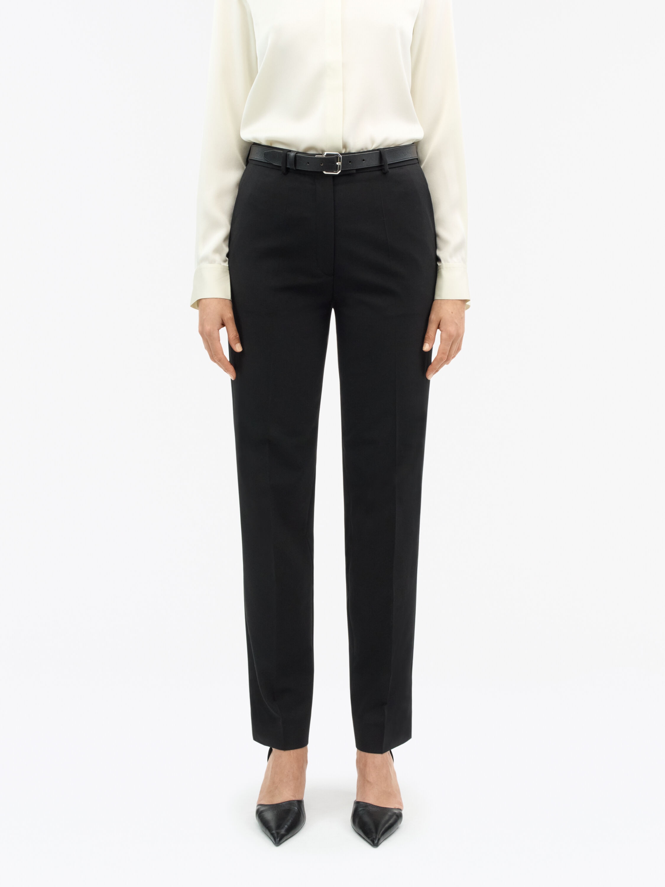 Eller Slim Straight Trousers - 3