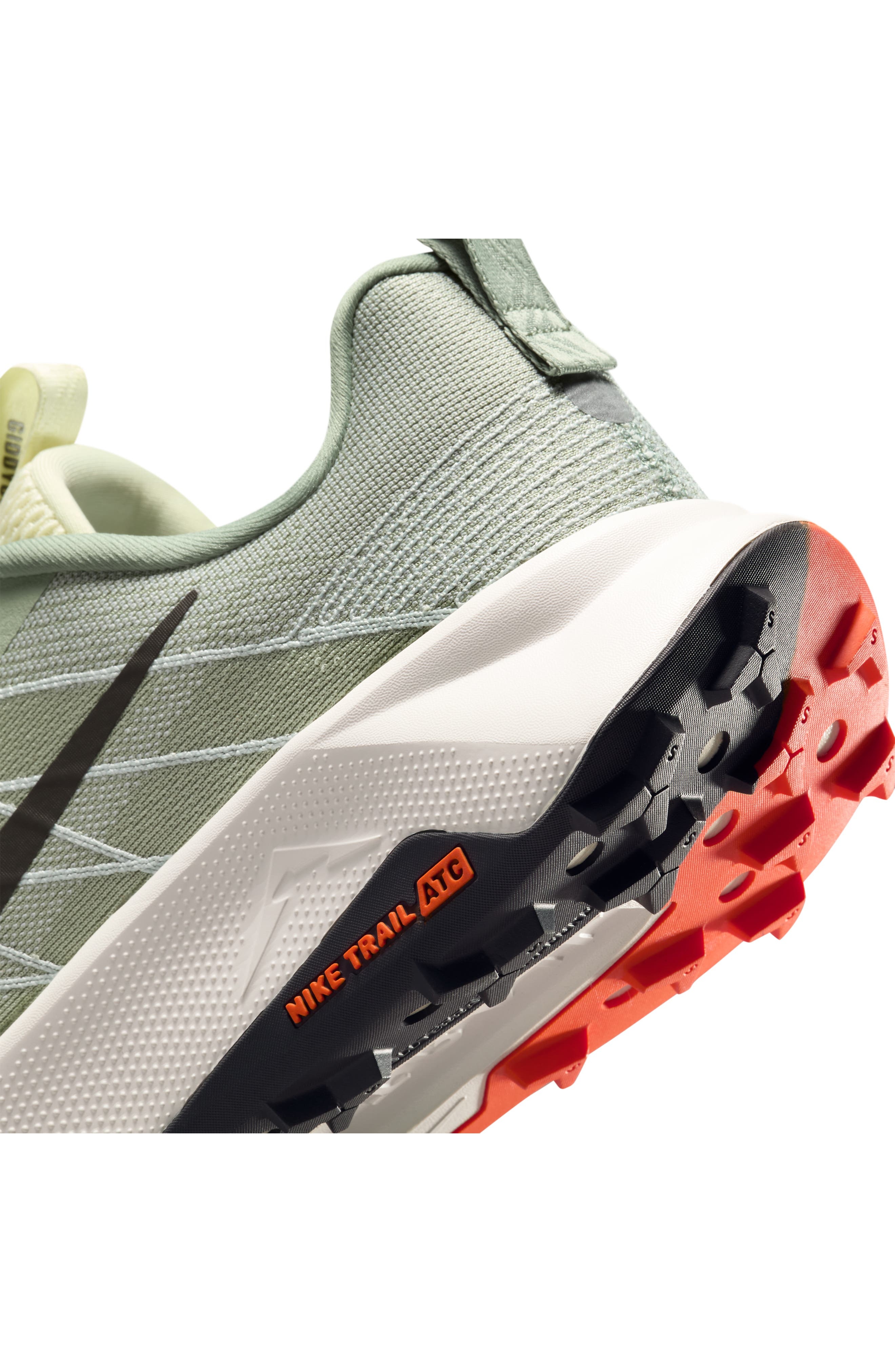 Nike ReactX Wildhorse 10 Trail Running Shoe in Jade/Lt Silver/orange/med Ash at Nordstrom - 8