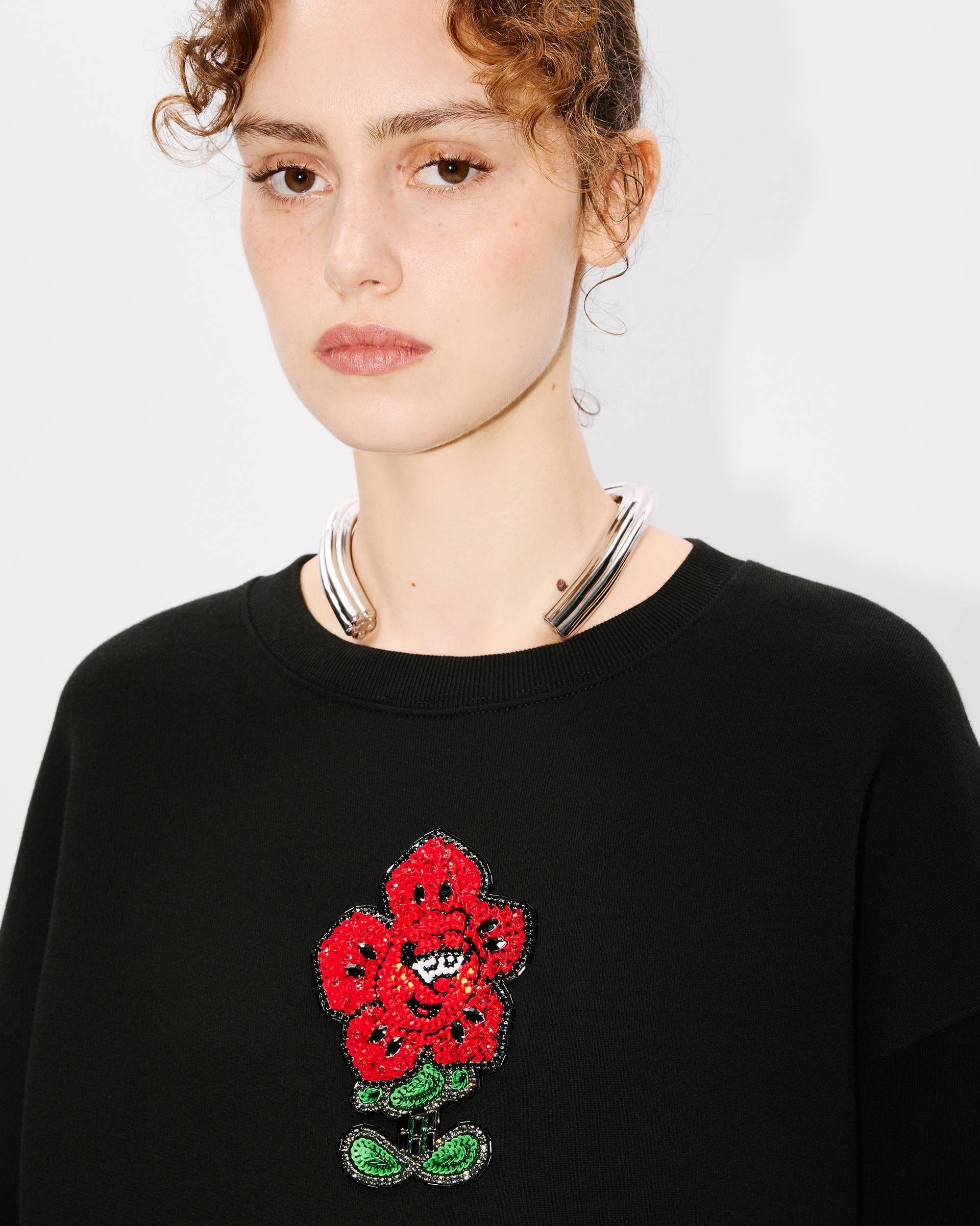 'KENZO by Verdy' embroidered oversized sweatshirt in cotton - 6