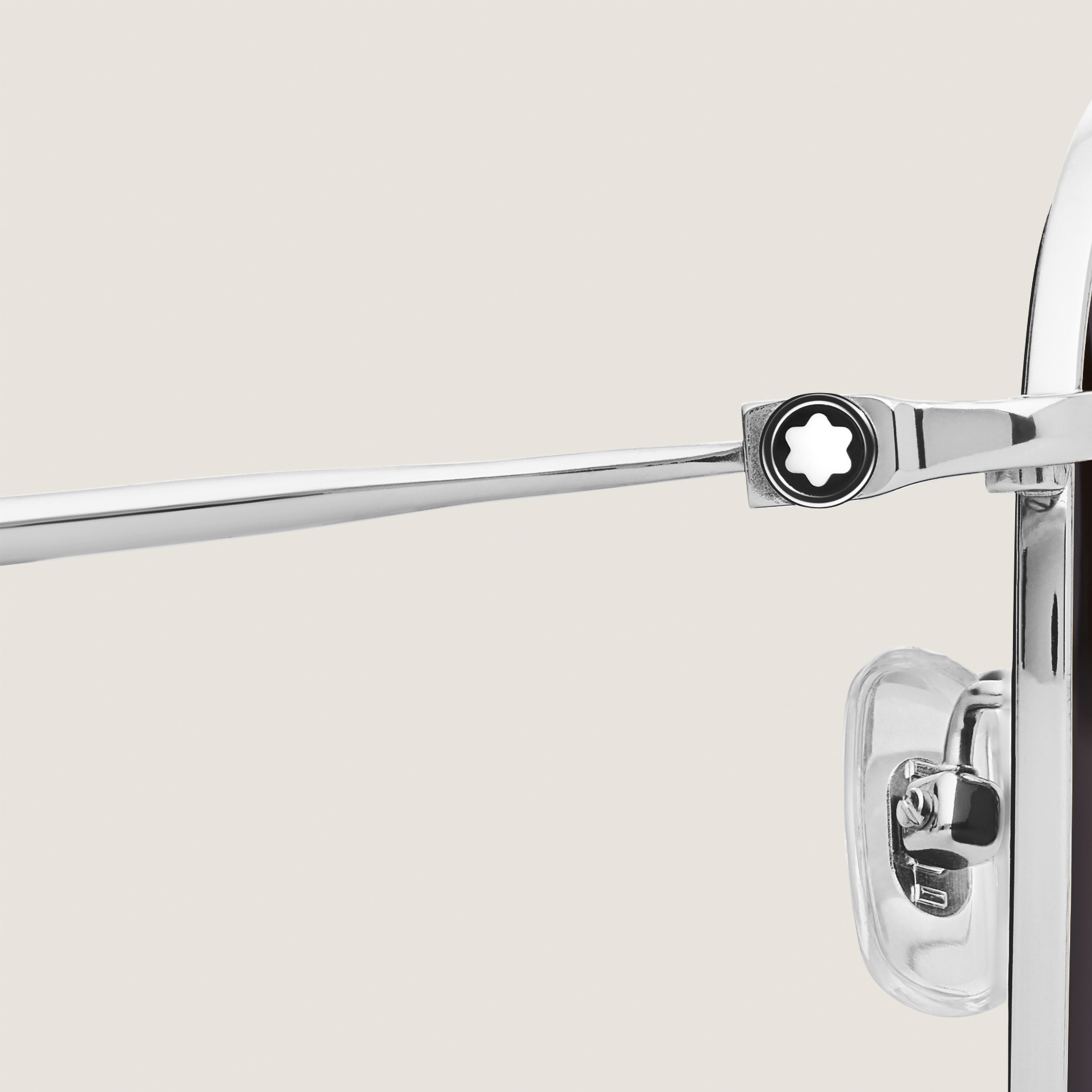 SQUARED TITANIUM SILVER COL FRAME - 3