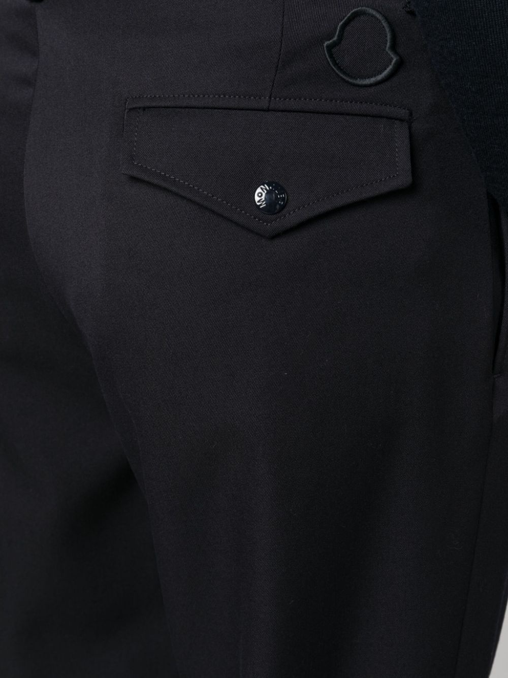 straight-leg virgin-wool trousers - 5