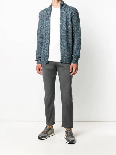 Etro bouclé-knit cardigan outlook