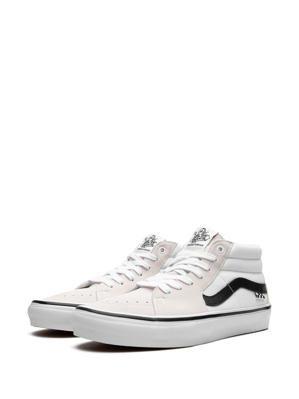 Skate Grosso Mid "White/Black" sneakers - 5