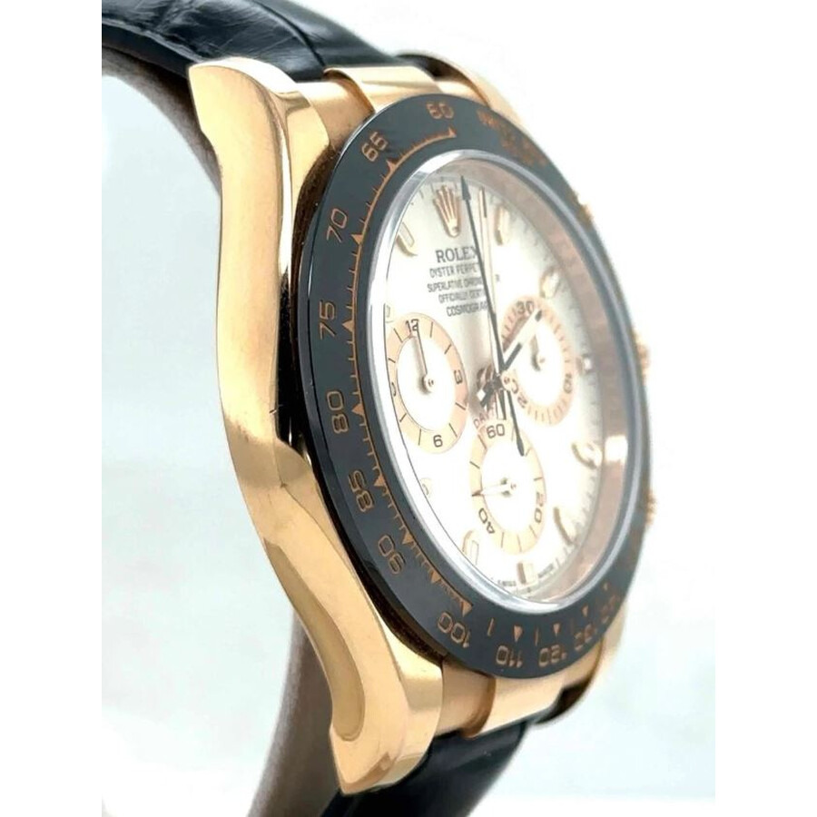 Pre-owned Rolex Cosmograph Daytona Chronograph Ivory Dial Men's Watch 116515 ln-0041 - 3