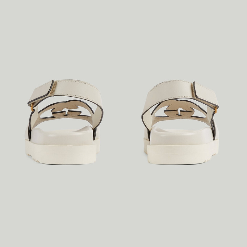 GUCCI Women's Interlocking G sandal outlook