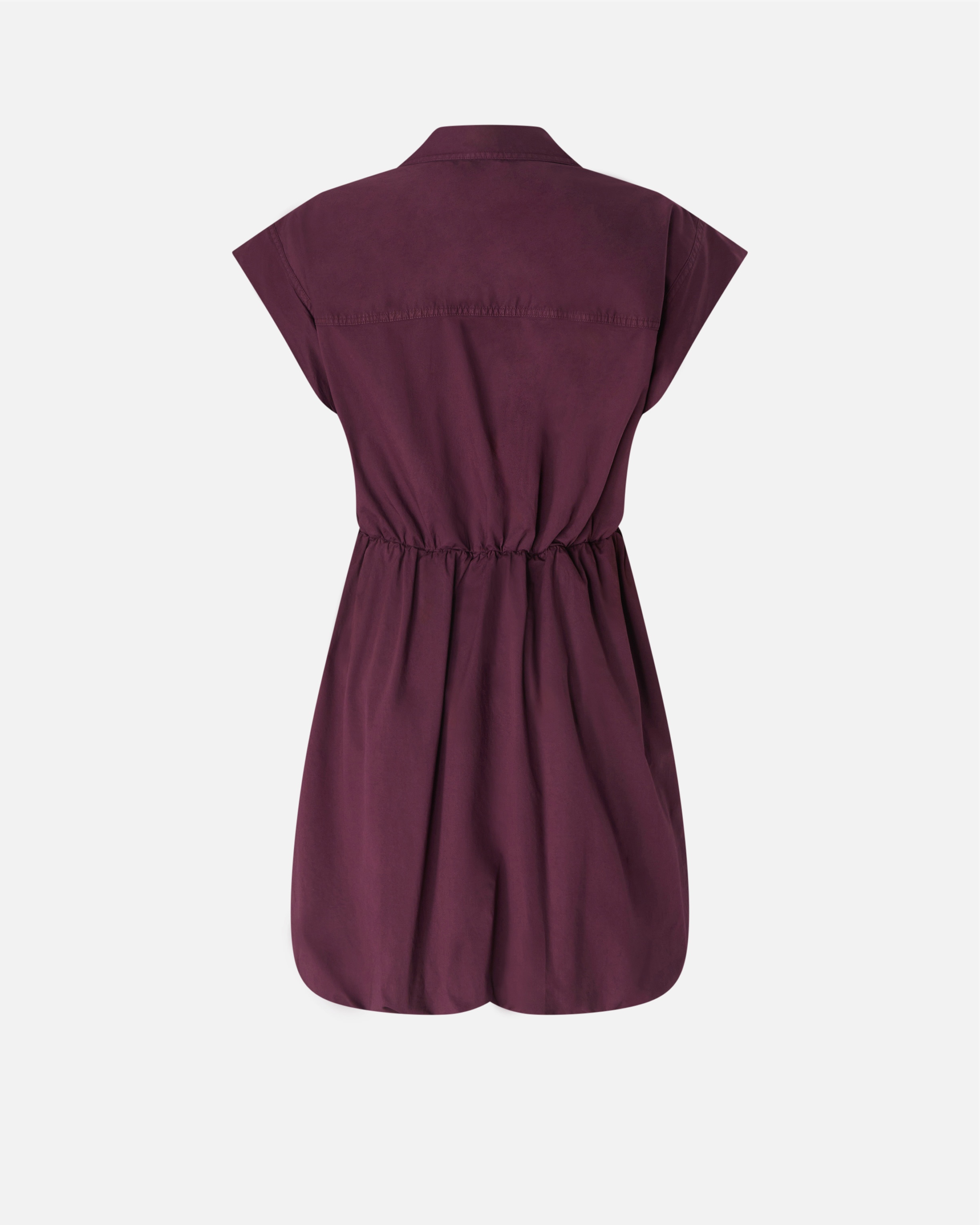 SHORT SHIRT DRESS WITH CRISSCROSS - 6