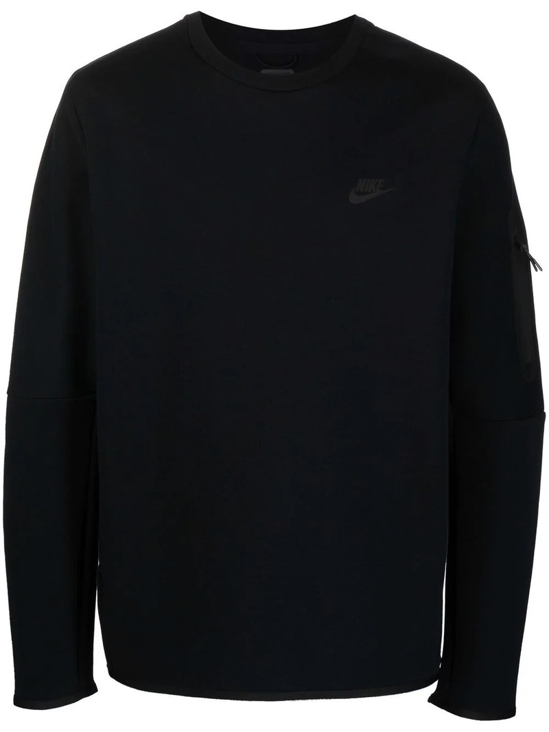 Tech Fleece logo-print sweatshirt - 1