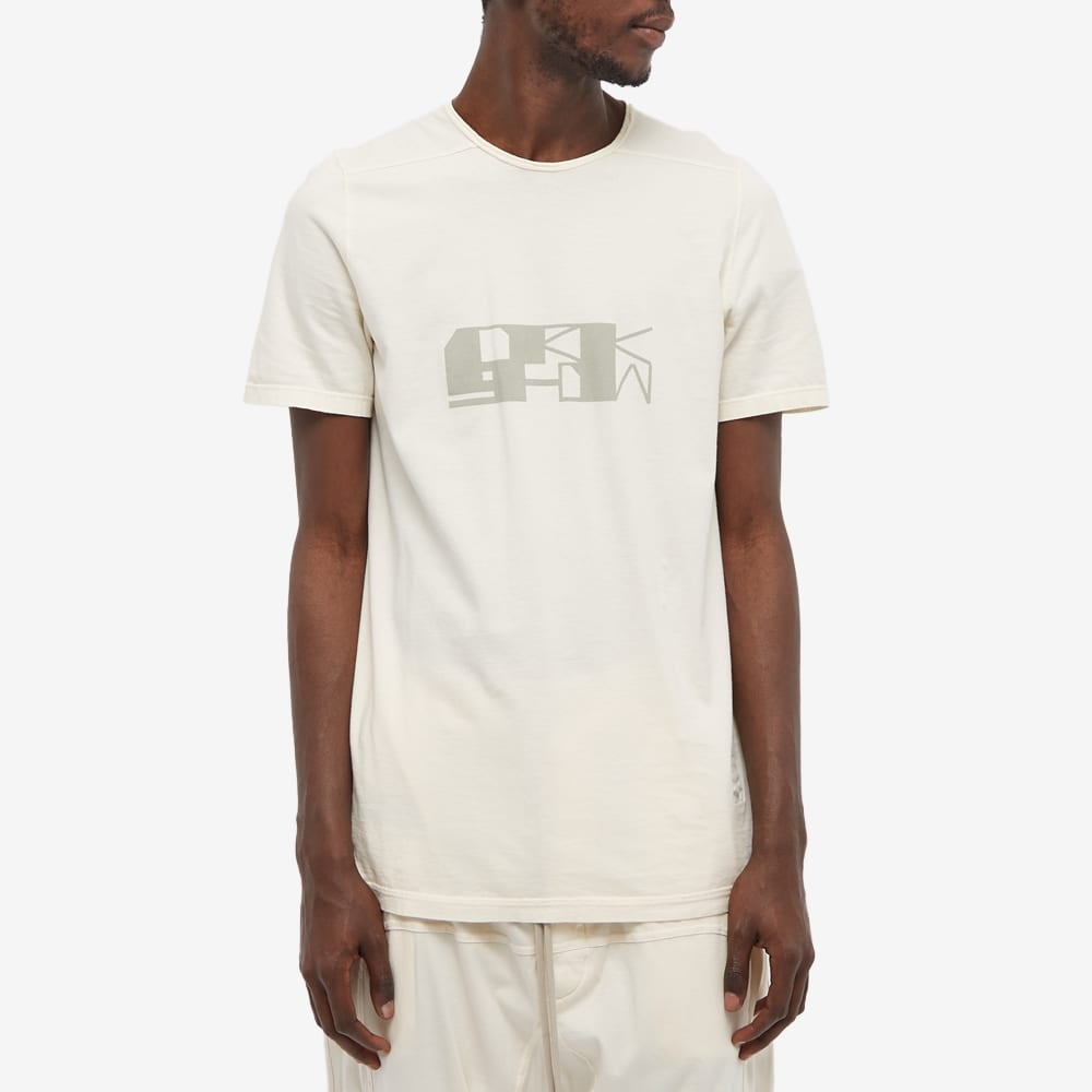 Rick Owens DRKSHDW Large Logo Level Tee - 2