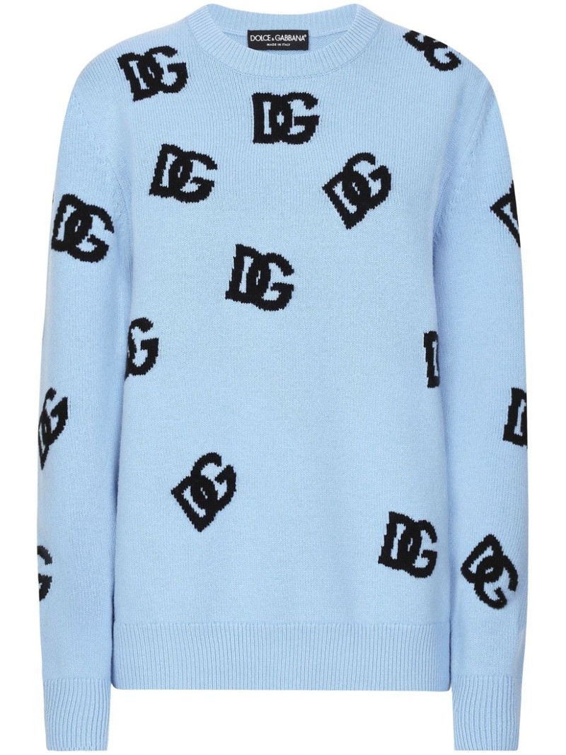 logo embroidered jumper 1