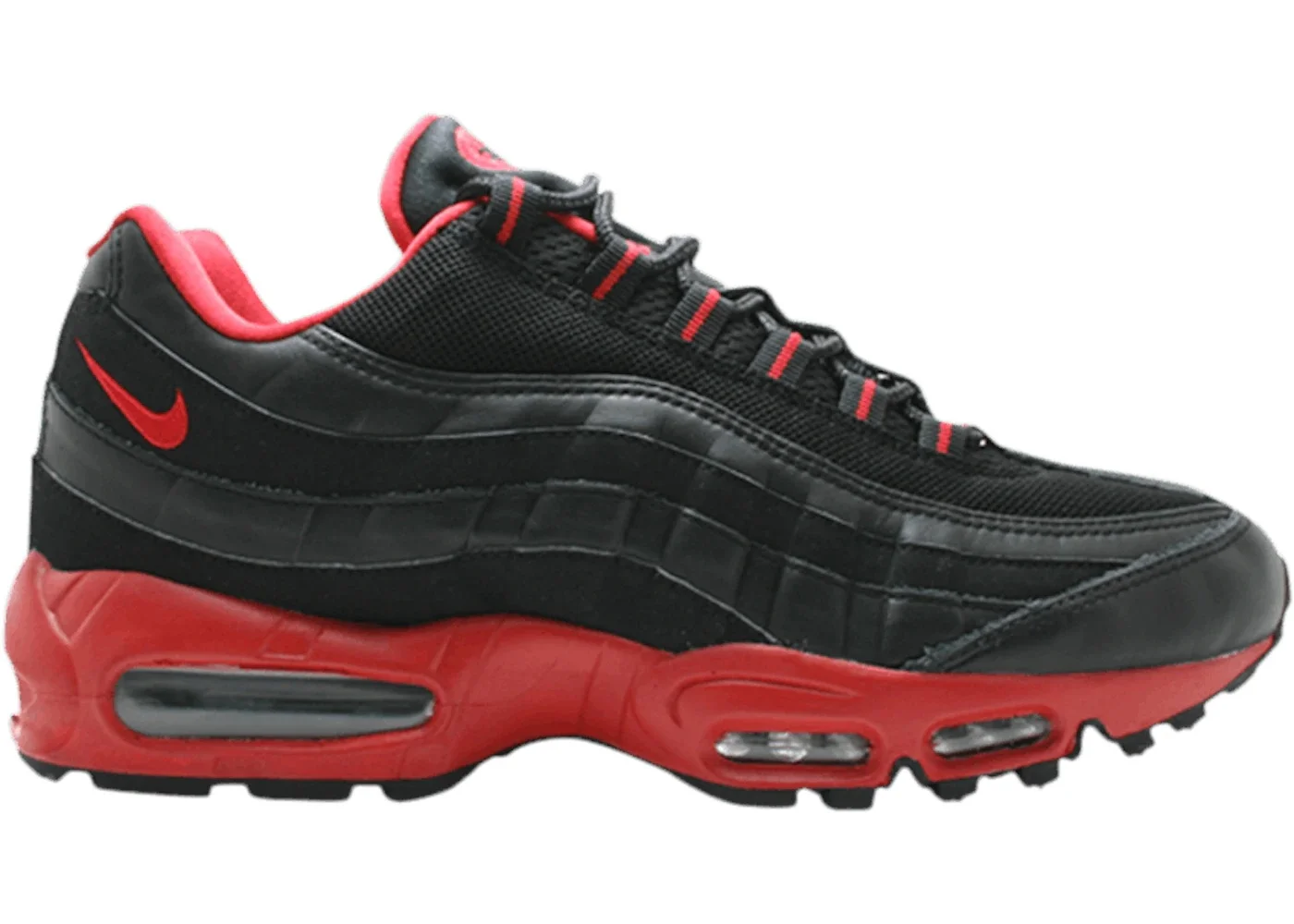 Nike Air Max 95 Black Varsity Red - 1