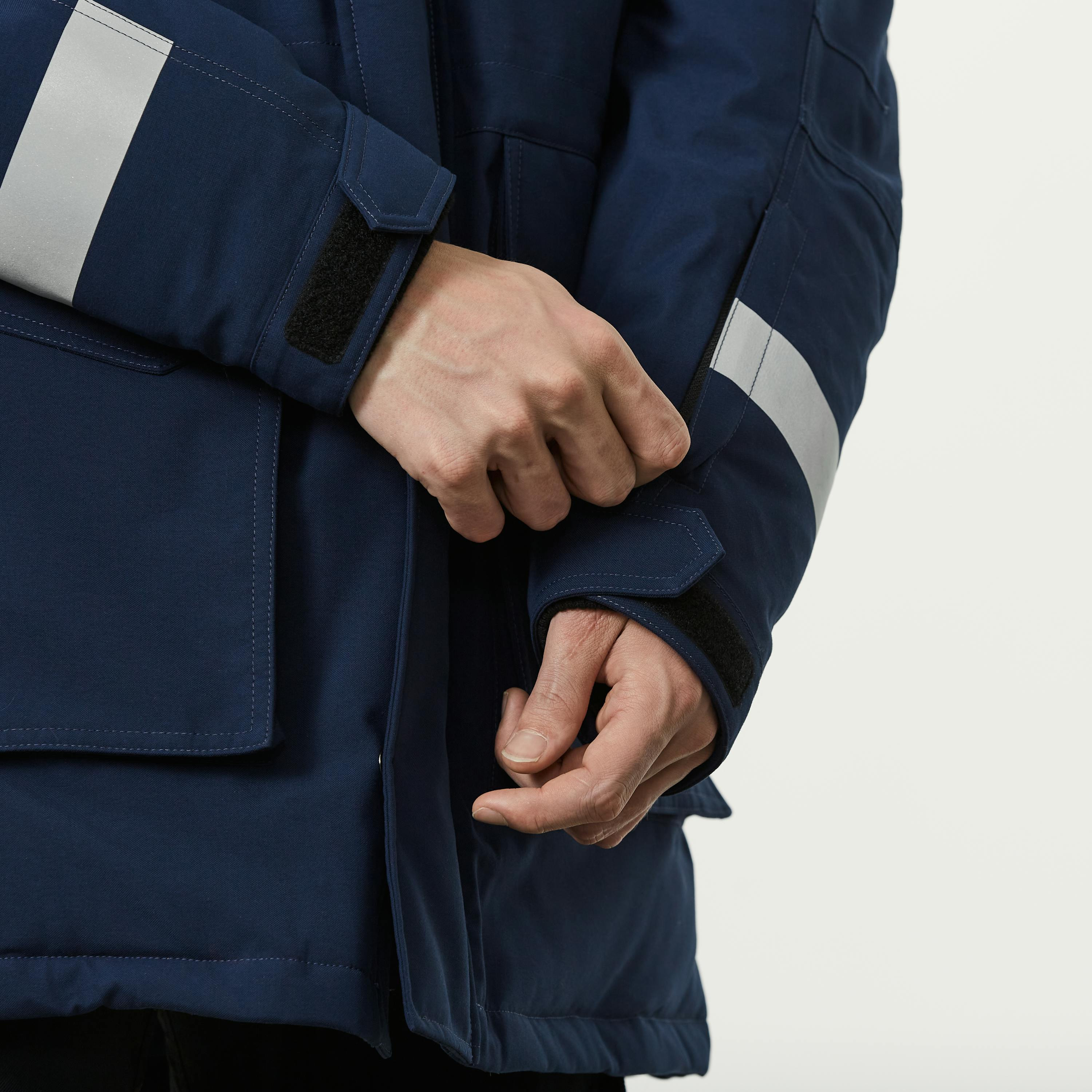 Jökla Arctic professional down parka with hood trim - 6