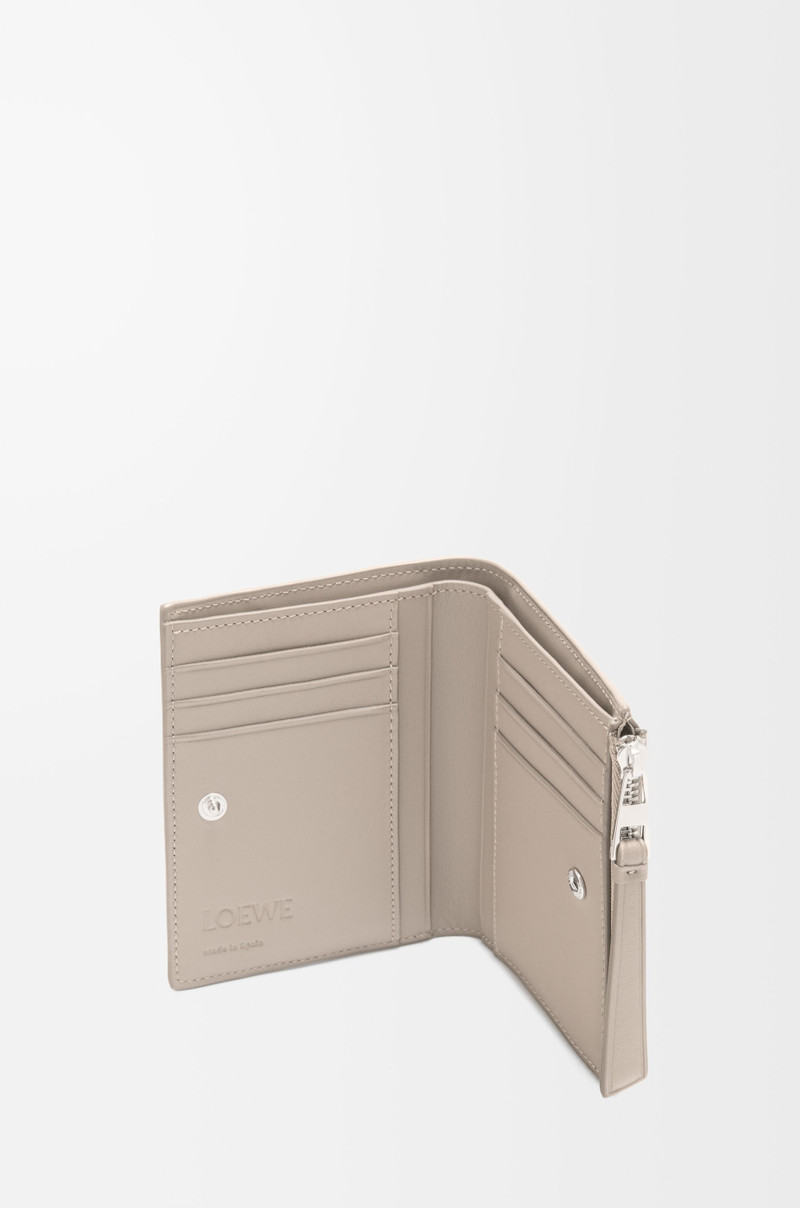 Puzzle slim compact wallet in classic calfskin 3