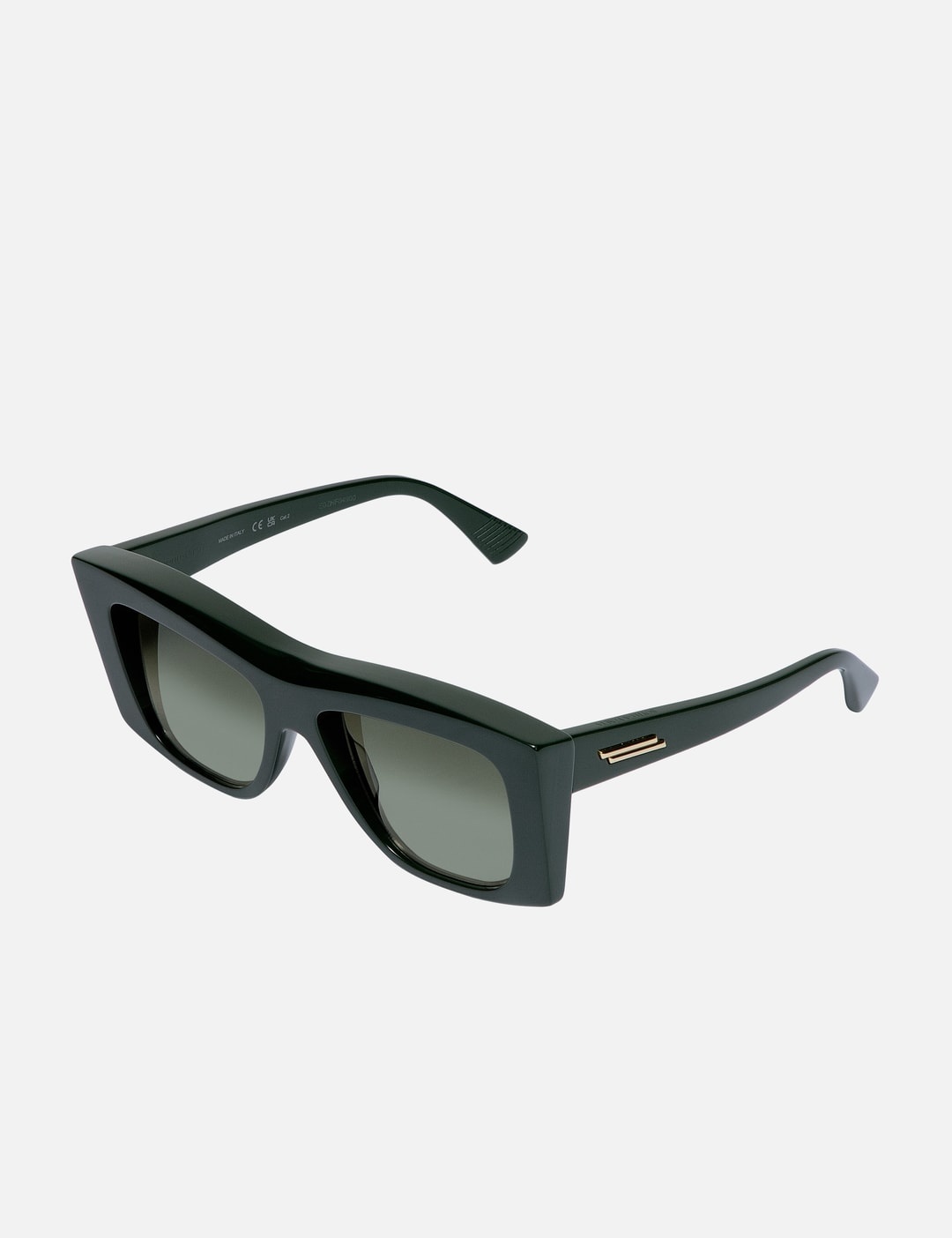 VISOR RECYCLED ACETATE SQUARE SUNGLASSES - 2