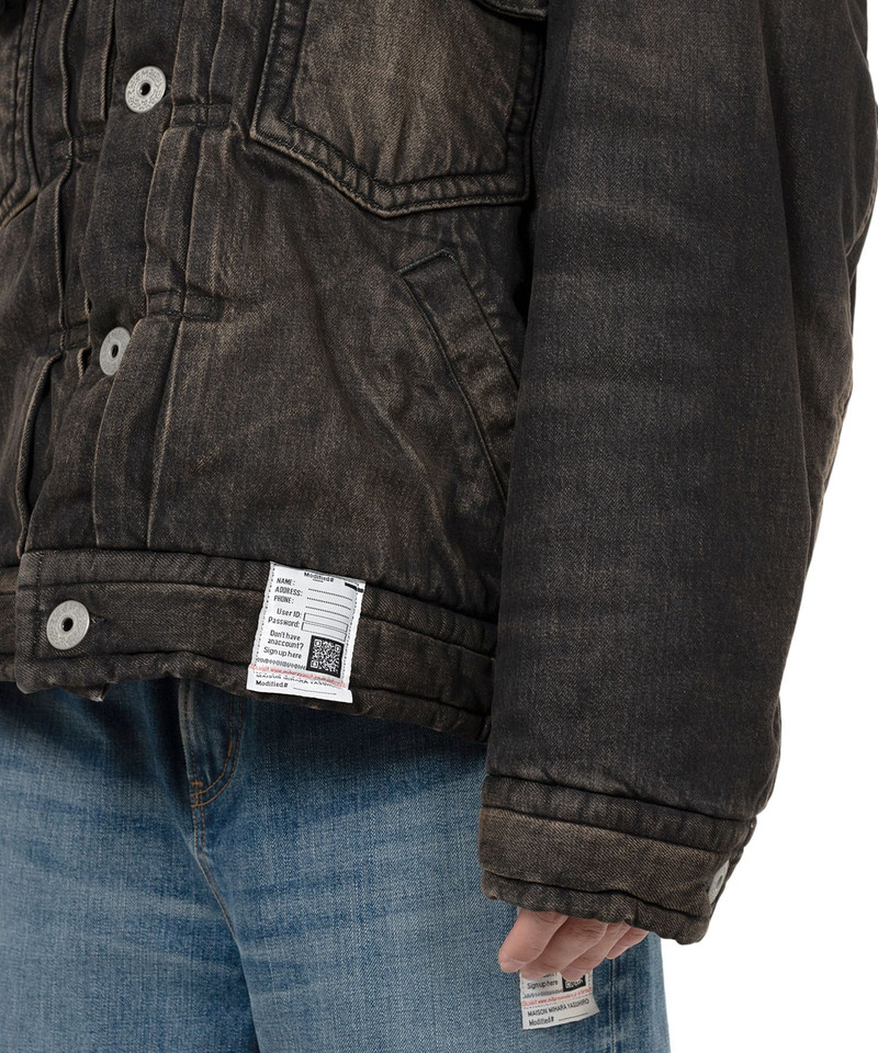 Denim Puffer Jacket 8