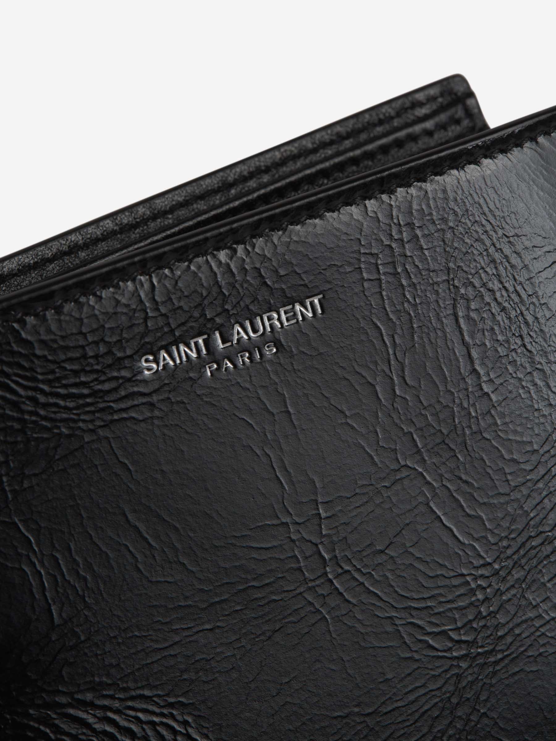 LOGO LEATHER WALLET - 5