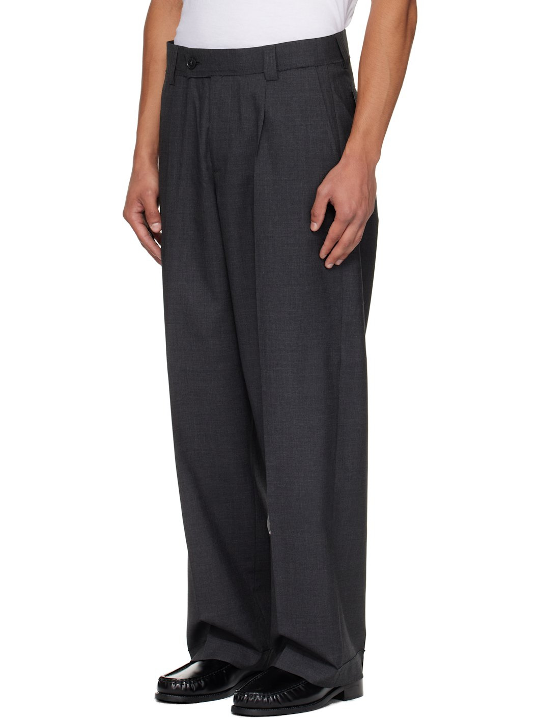 Gray Patch Trousers - 4