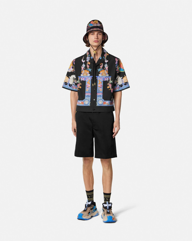 VERSACE Coral Theatre Boxy Shirt outlook