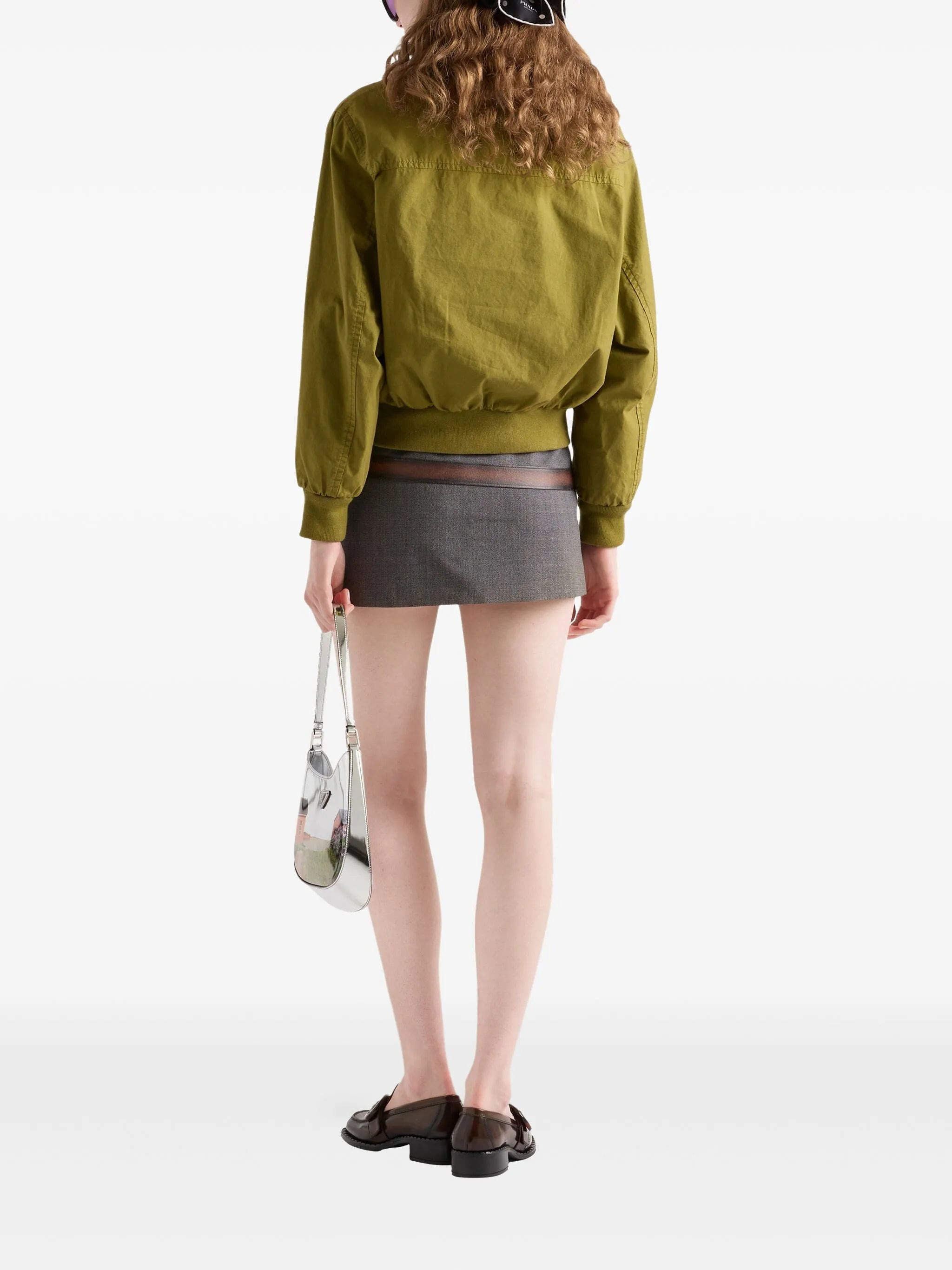 3D printed-belt mini skirt - 3