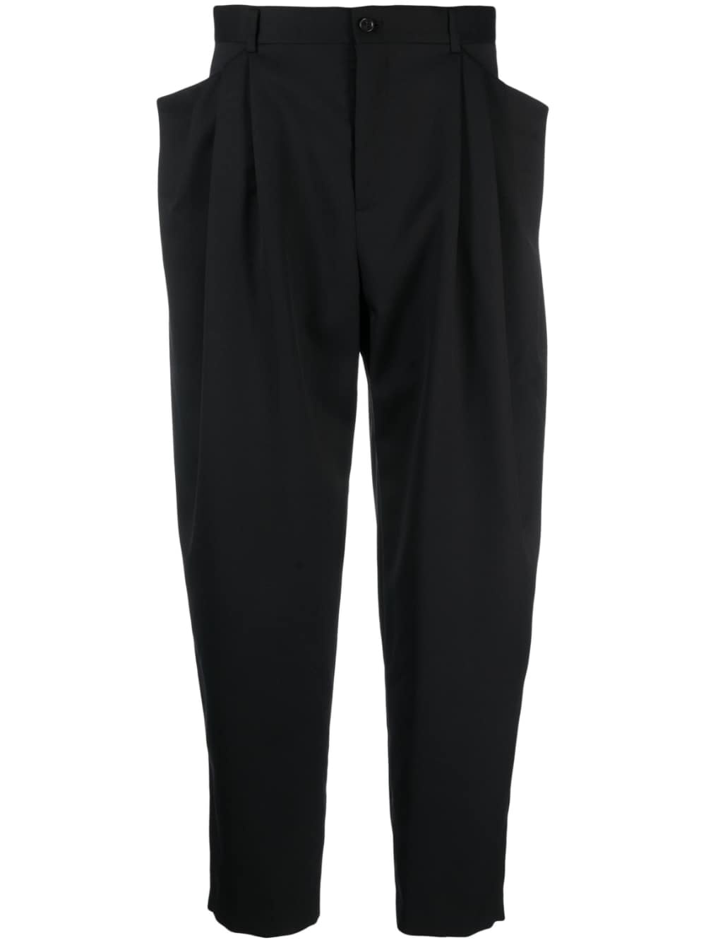 pleat-detailing tailored trousers - 1