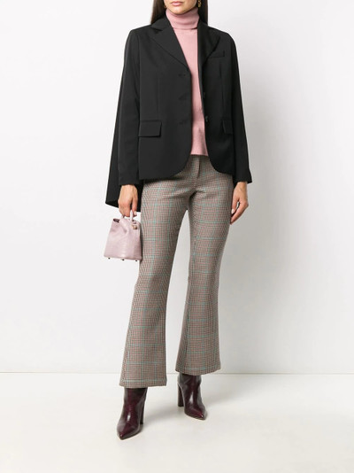 Lanvin cape style blazer jacket outlook