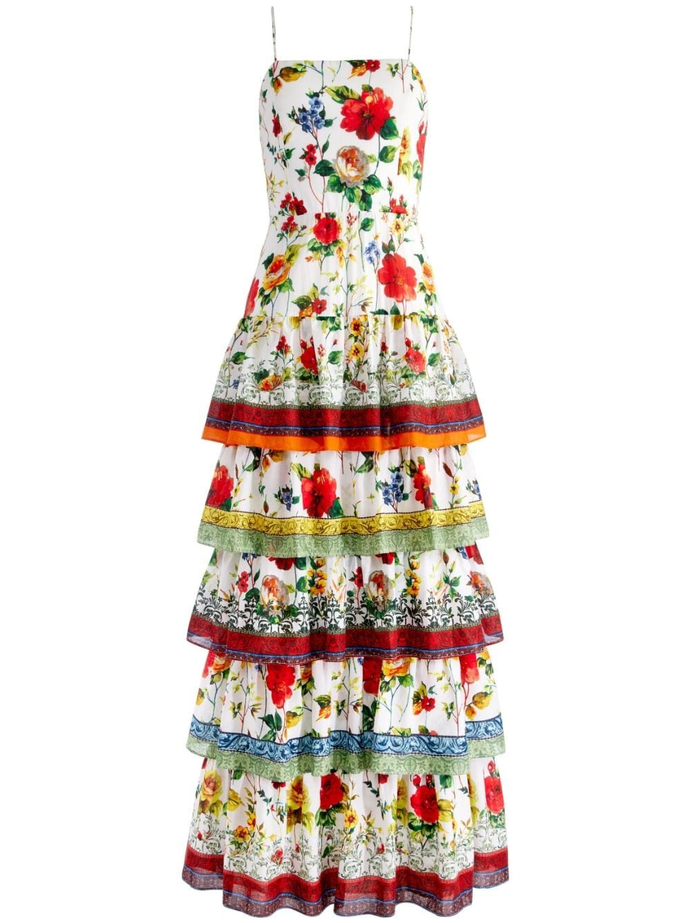 Valencia floral-print dress - 1