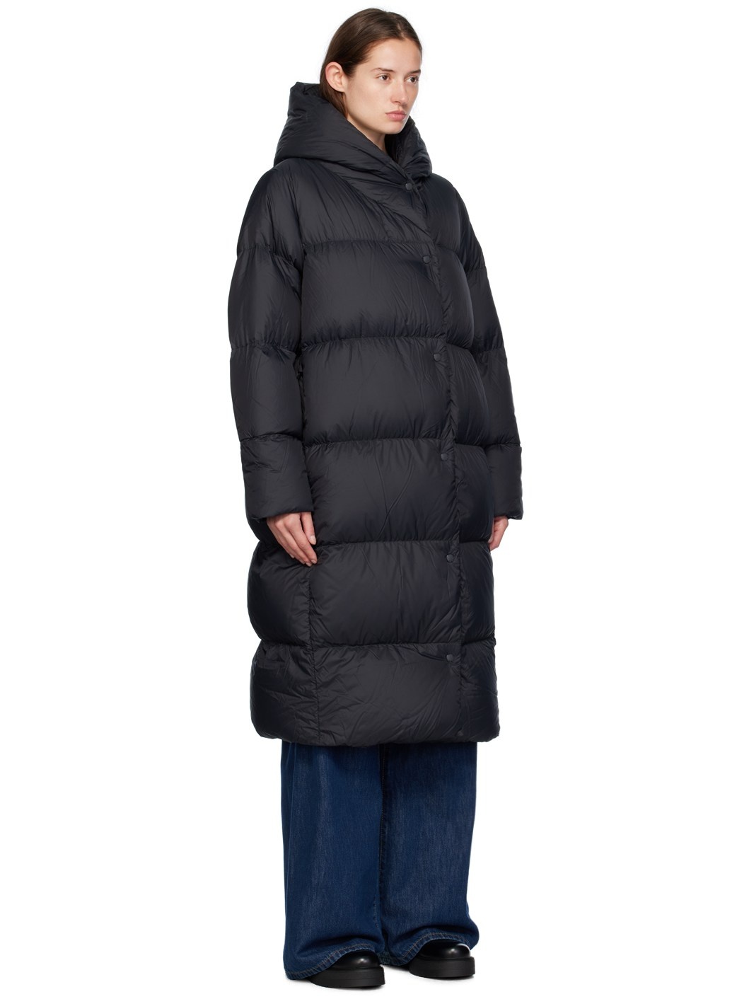 Black Rhoda Down Parka - 2