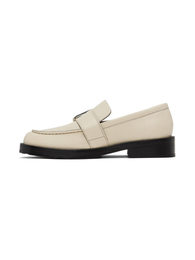 BY FAR SSENSE Work Capsule – Off-White Rafael Loafers outlook
