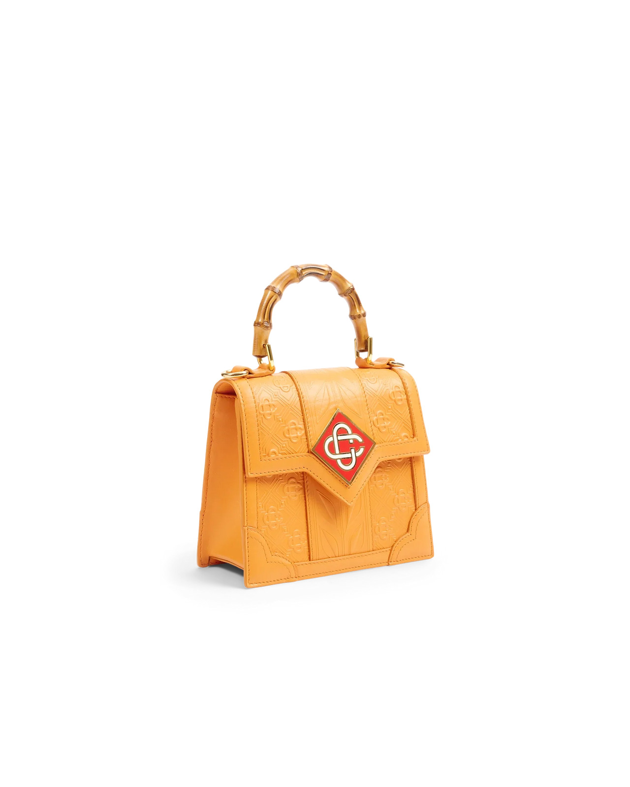 Orange Mini Jeanne Bag - 3