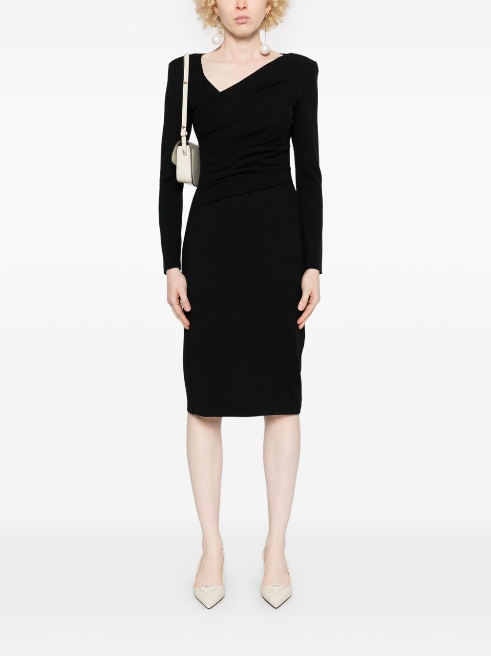 pleated mini dress - 2