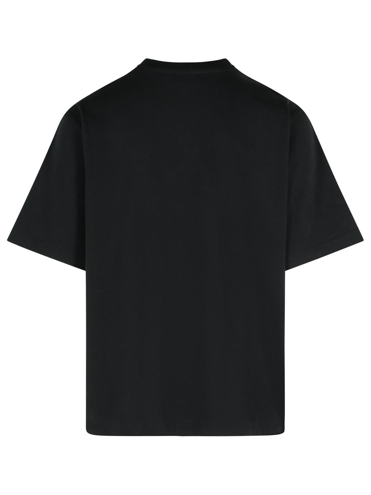Casablanca Black Cotton T-Shirt Men - 3