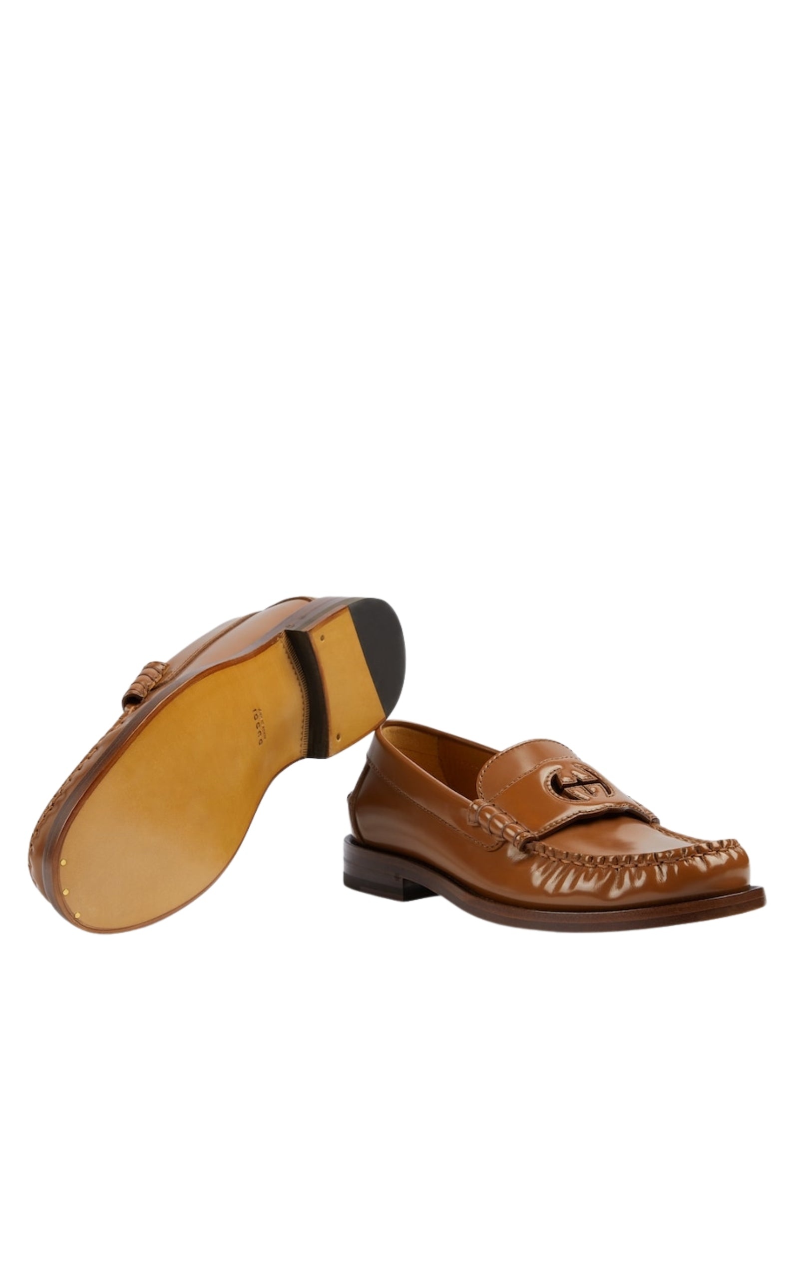 Cut-Out GG Detailing Loafers - 4