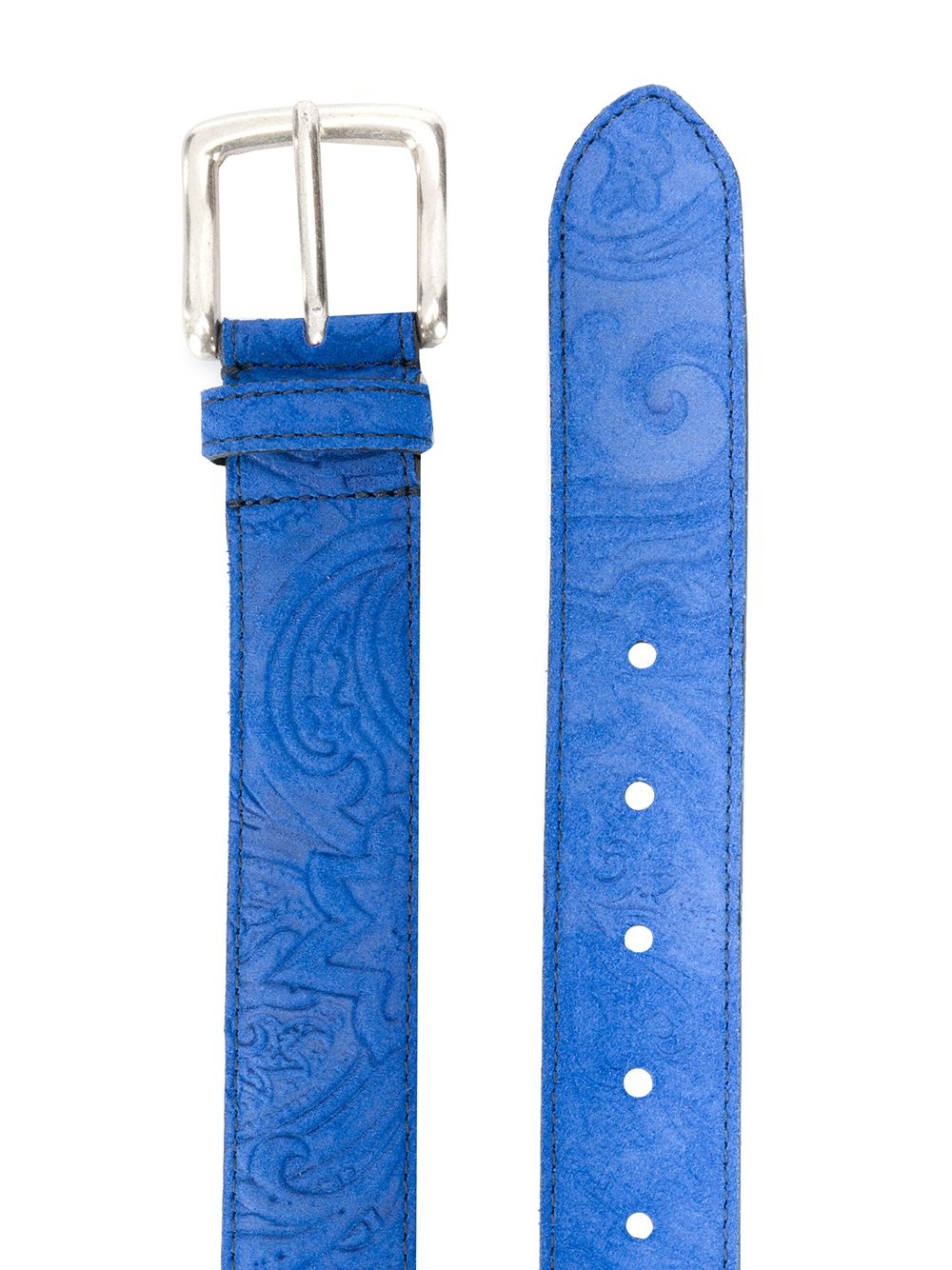 paisley detail belt - 2