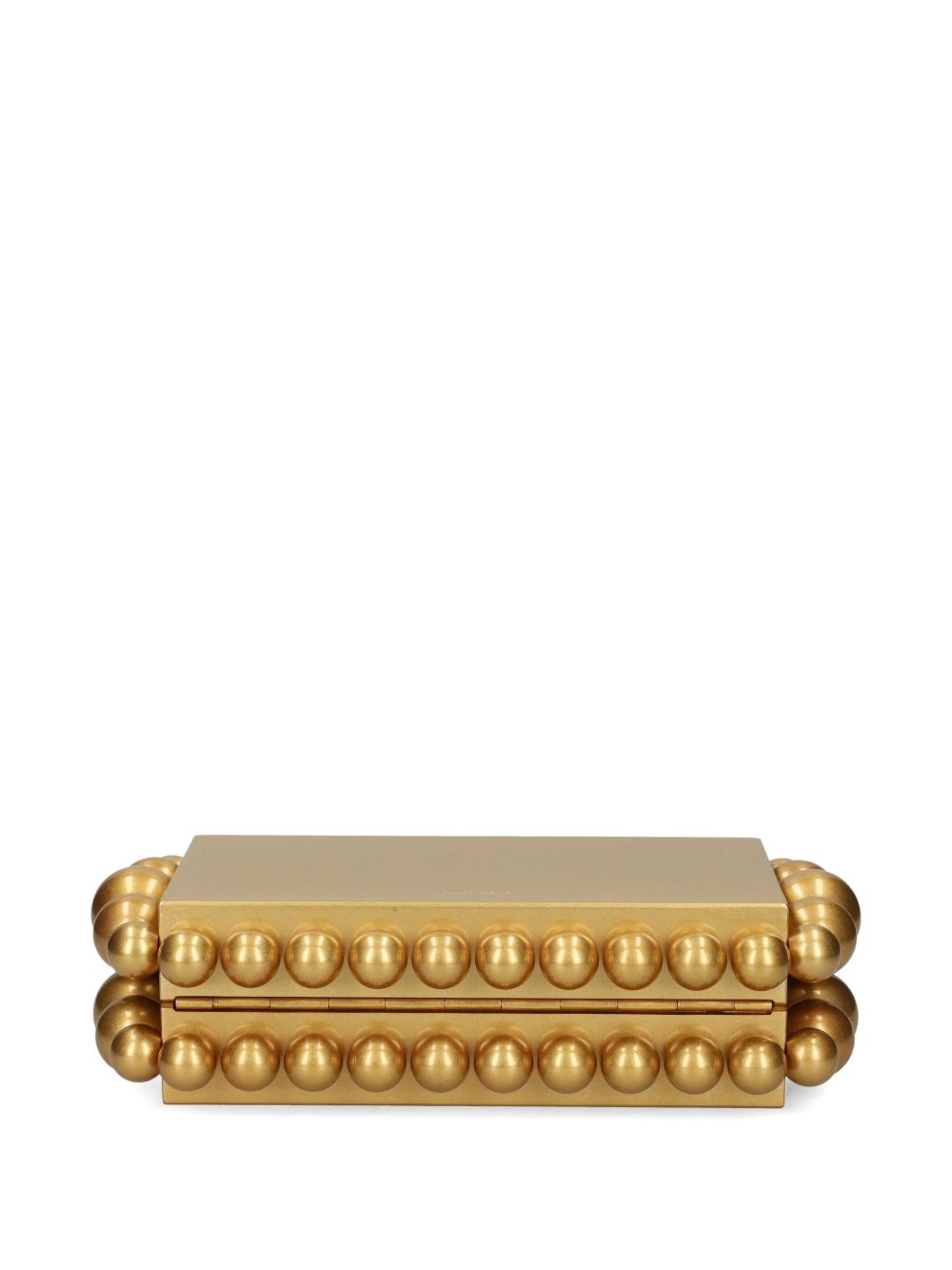 bead-embellished clutch bag - 4