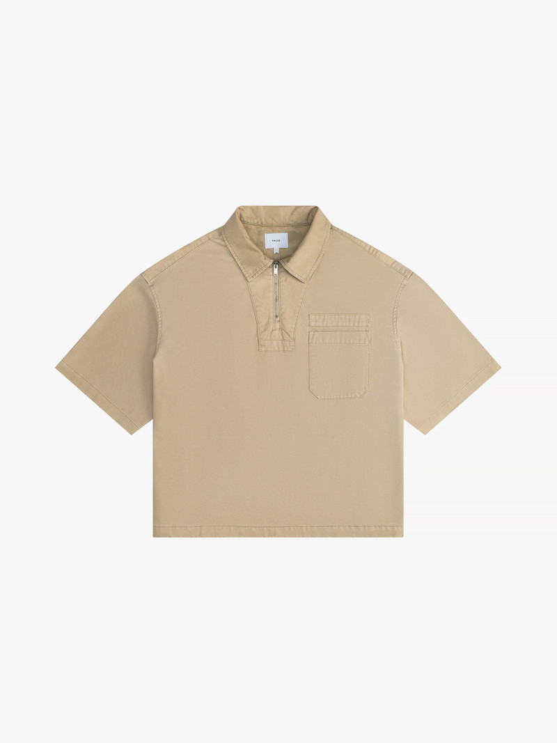 BOXY HALF-ZIP SPRAY SHIRT 1