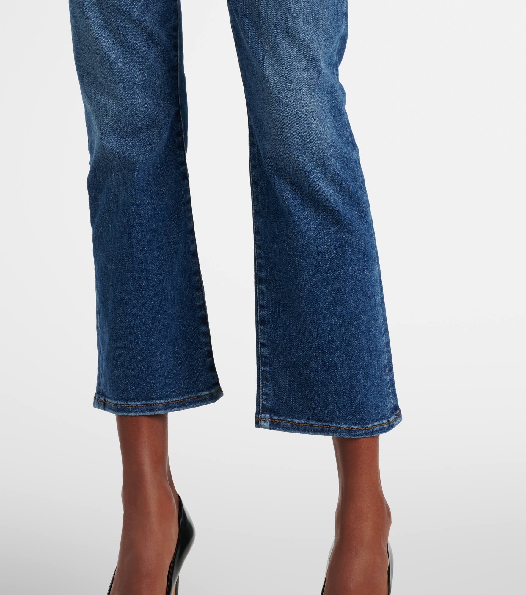 Le High Straight cropped straight jeans - 5