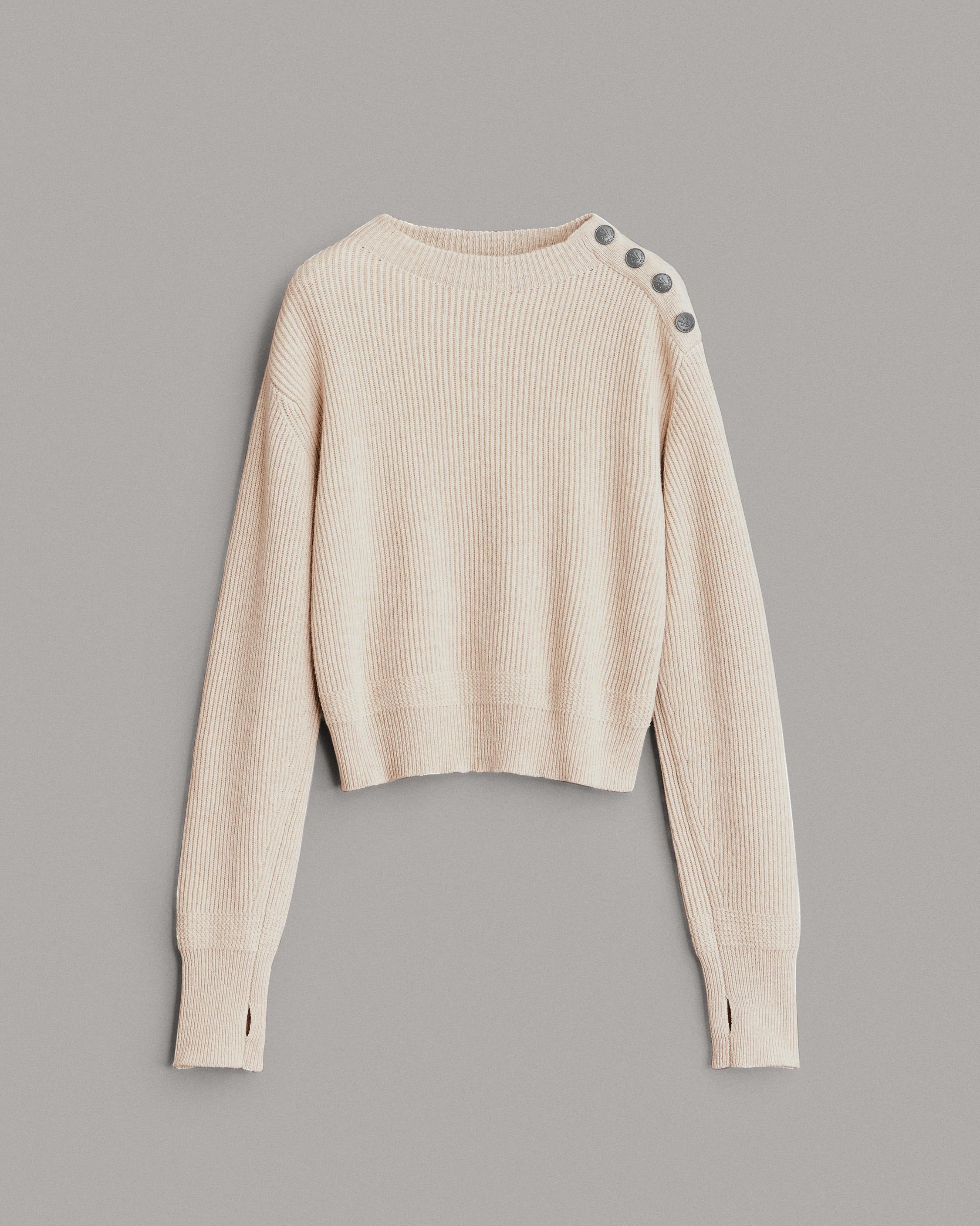 Nancy Wool Crew
Classic Fit Top - 1