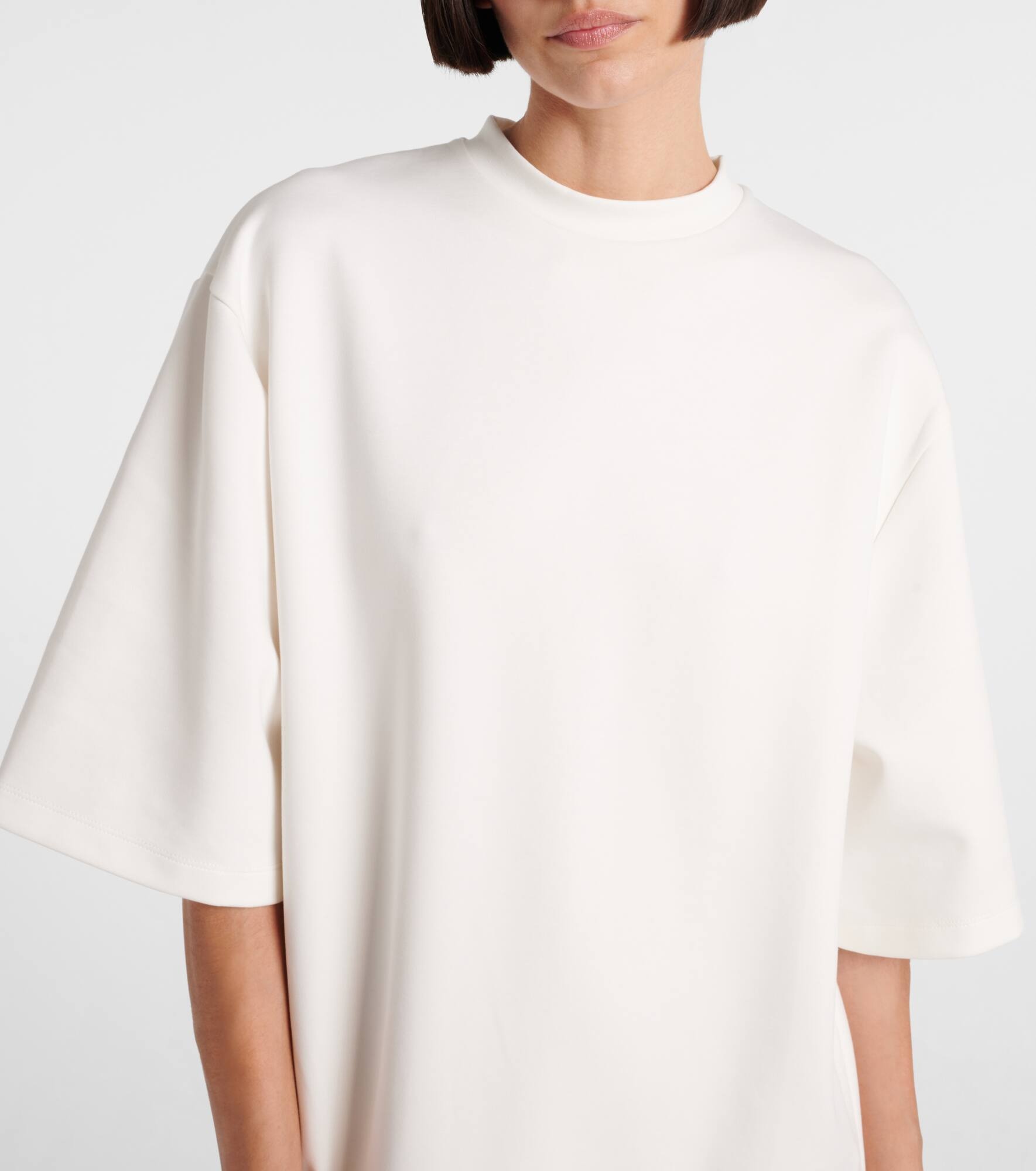 Cotton-blend T-shirt dress - 4