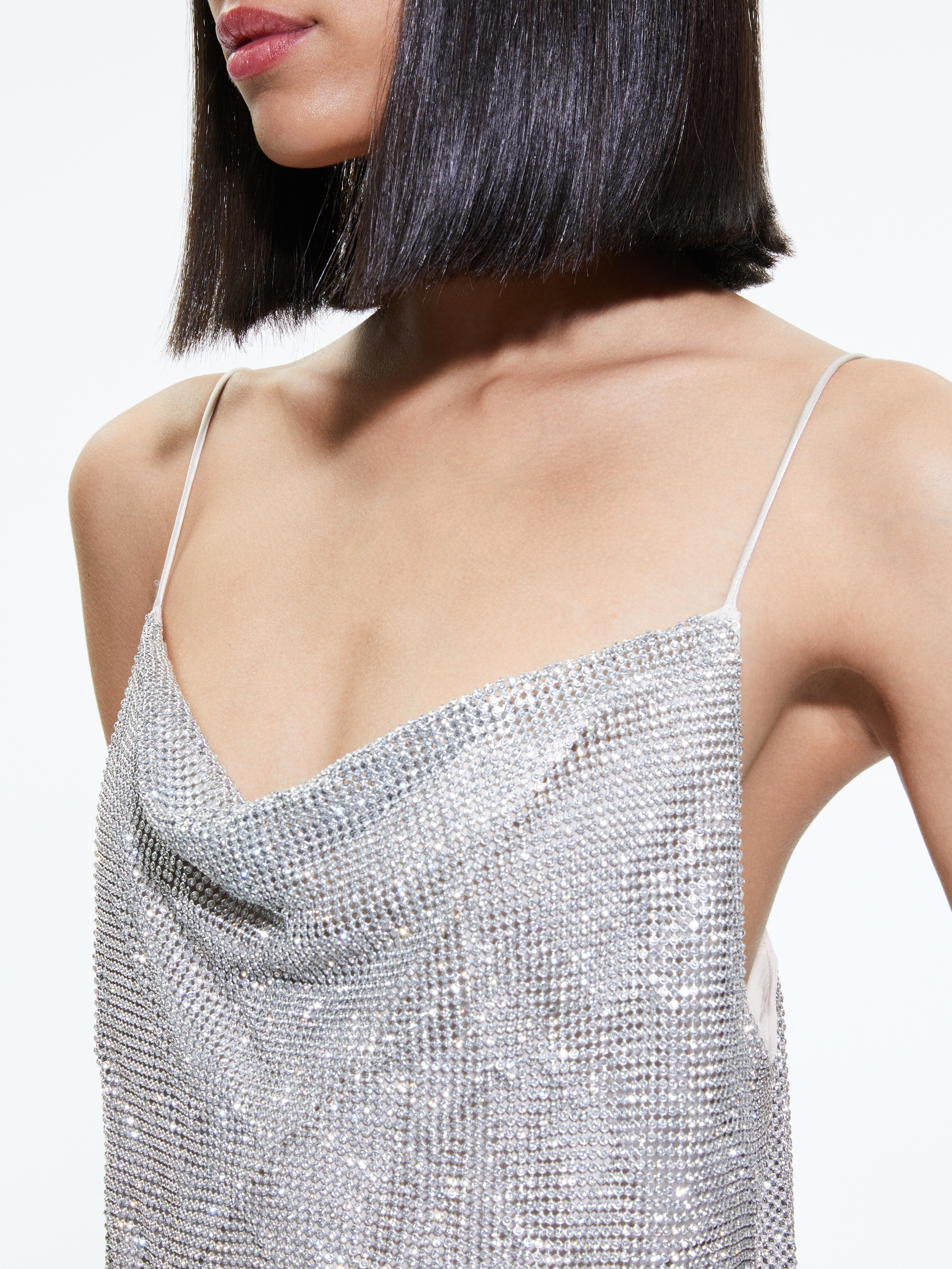 HARMON CRYSTAL CHAINMAIL SLIP TANK - 5