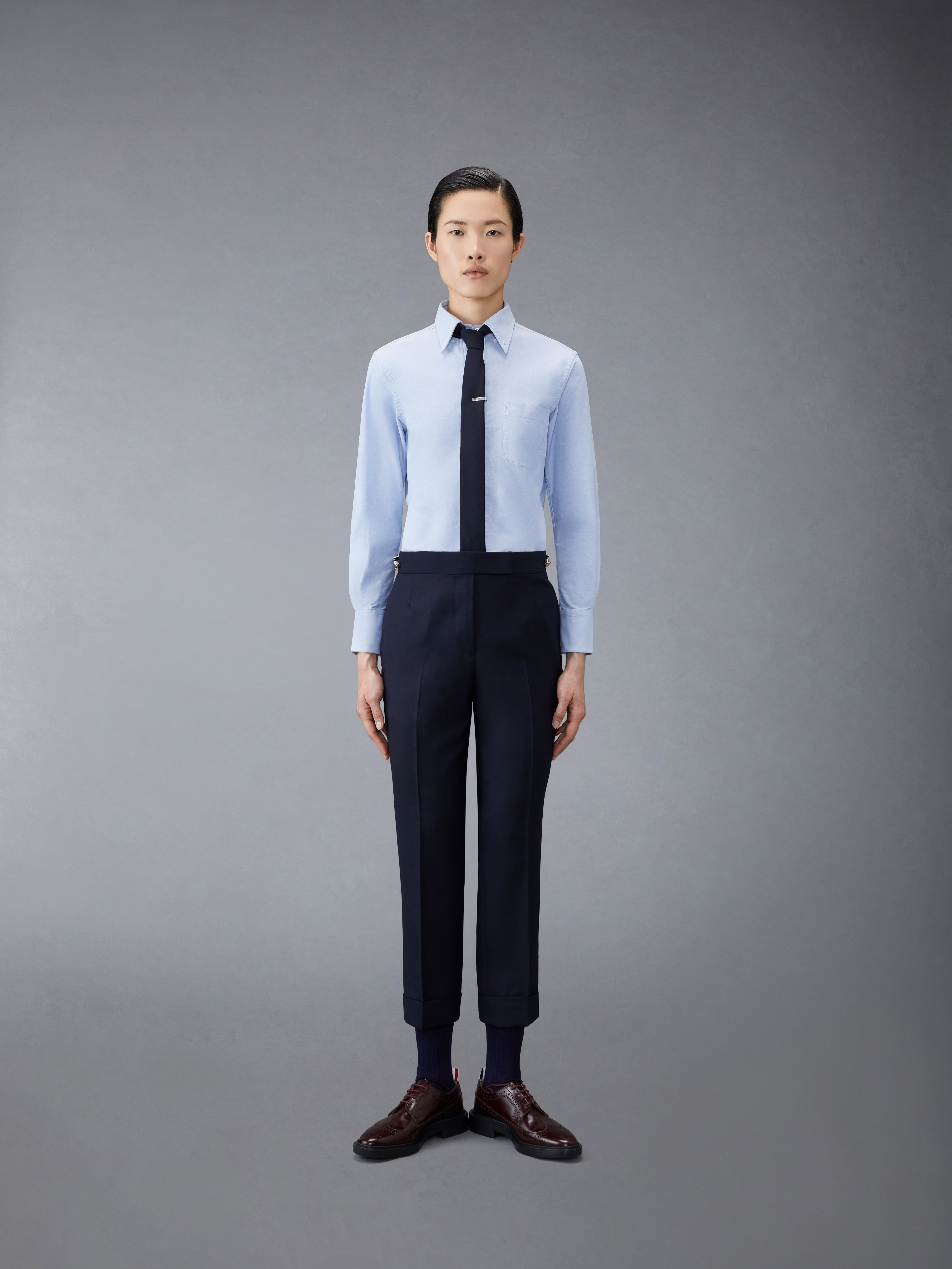 button-down cotton Oxford shirt - 4