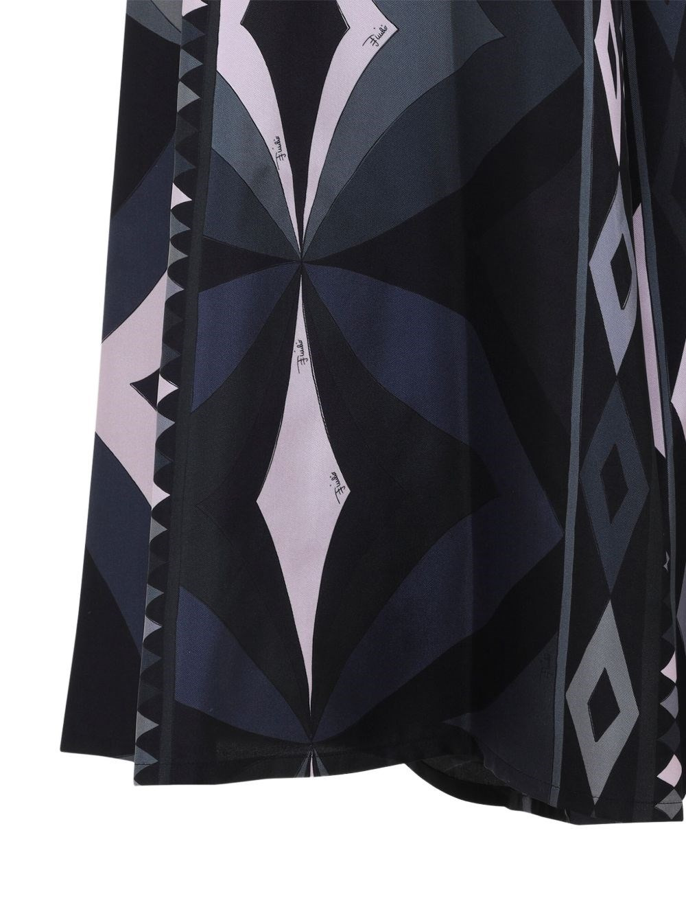 Printed silk trousers - 3